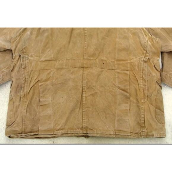 Filson Upland Waxed Tin Cloth Hunting Jacket Coat Men's Sz 48 Style 66 Made USA - Picture 8 of 12